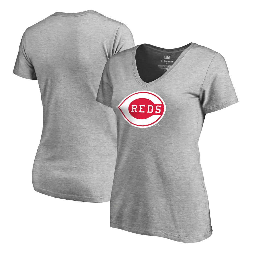 Cincinnati Reds Women's Core Wahconah V-Neck T-Shirt - MLB T-shirts