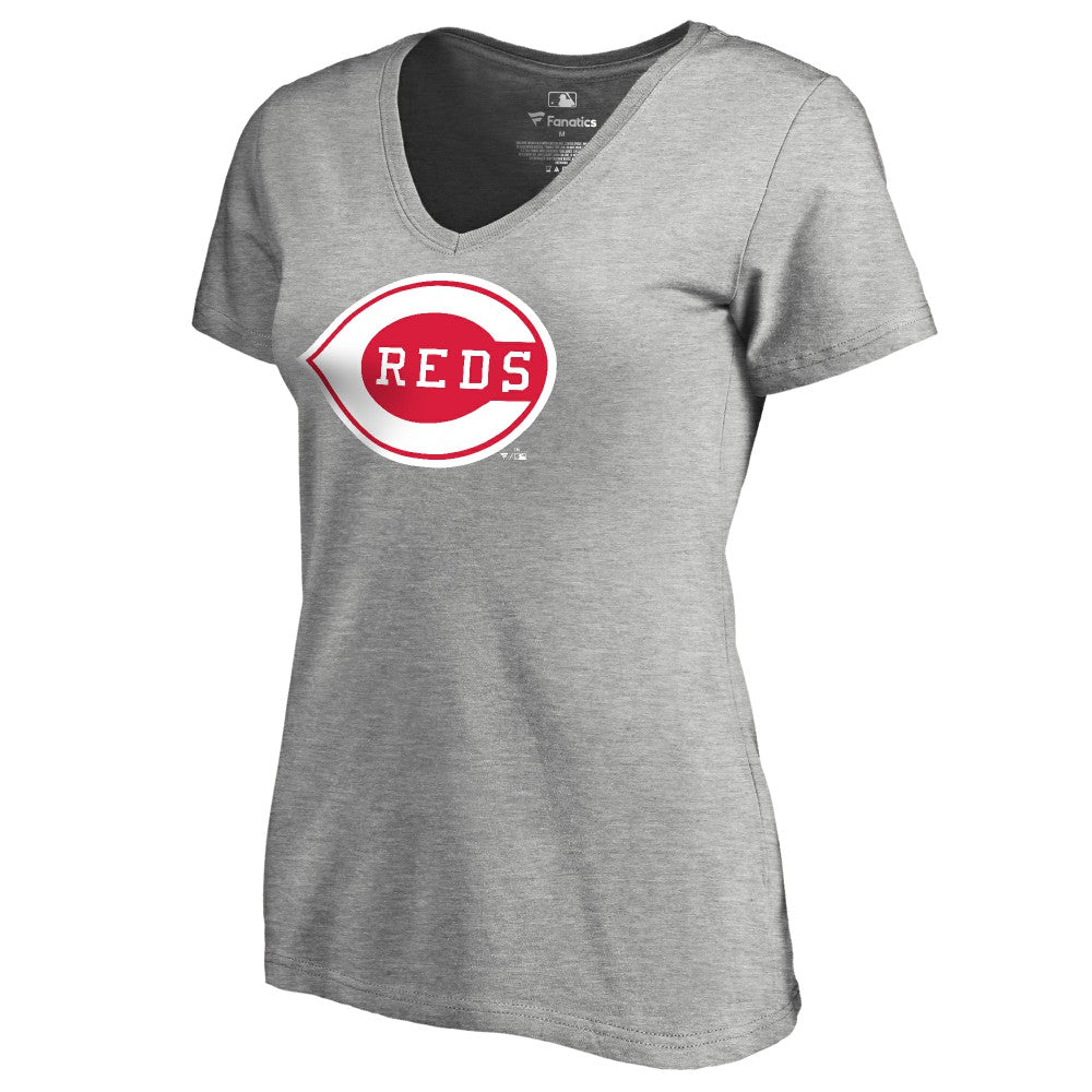 Cincinnati Reds Women's Core Wahconah V-Neck T-Shirt - MLB T-shirts