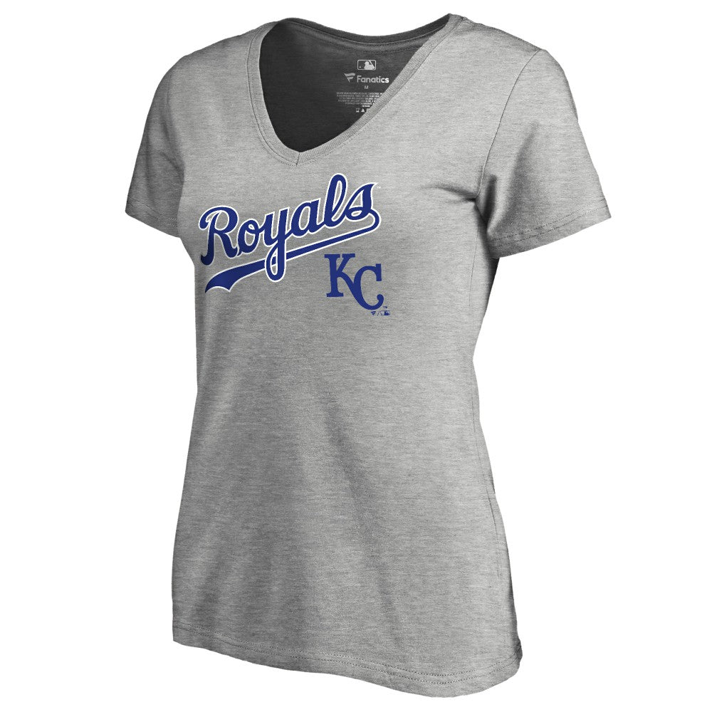 Kansas City Royals Women's Core Wahconah V-Neck T-Shirt - MLB T-shirts