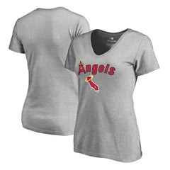 Los Angeles Angels Women's Core Wahconah V-Neck T-Shirt - MLB T-shirts