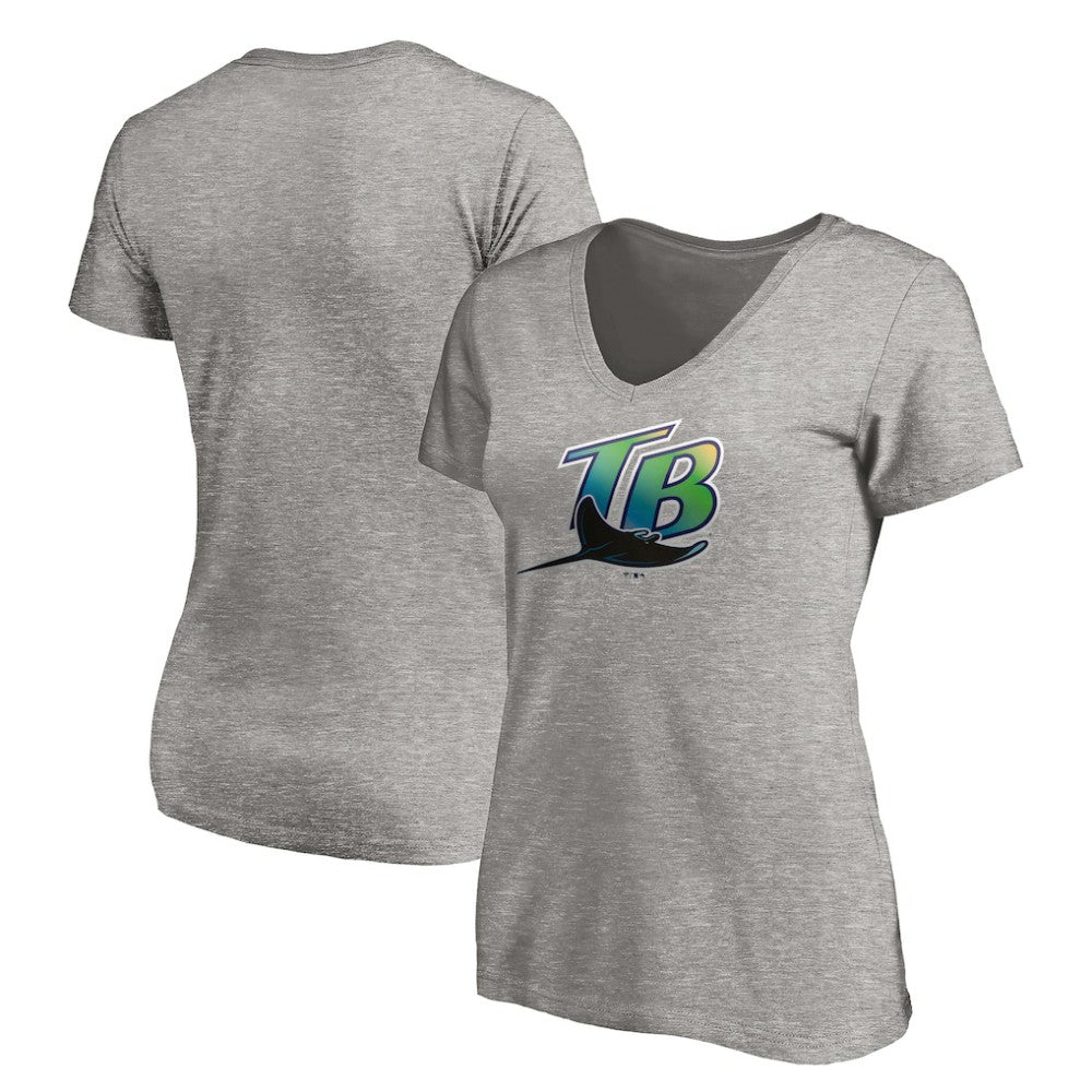 Tampa Bay Rays Women's Core Wahconah V-Neck T-Shirt - MLB T-shirts