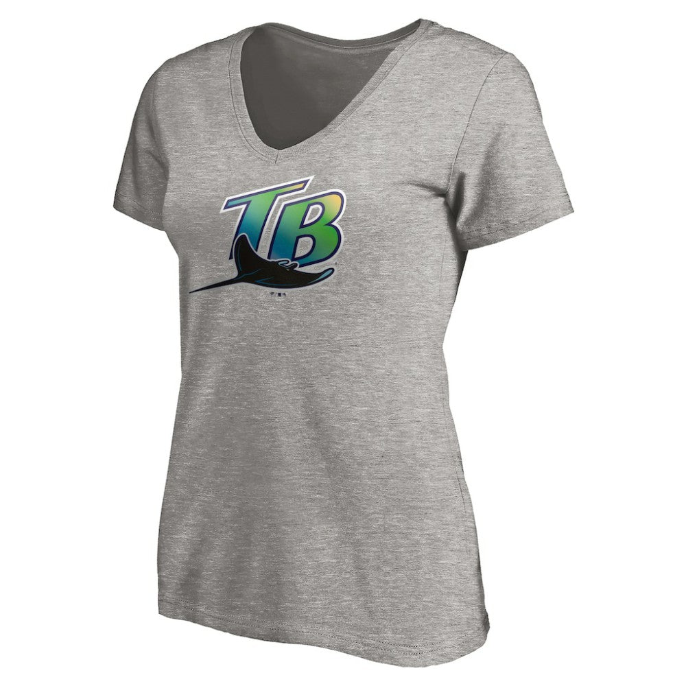 Tampa Bay Rays Women's Core Wahconah V-Neck T-Shirt - MLB T-shirts