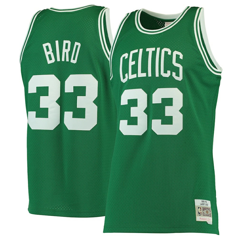 Kelly Green Larry Bird Boston Celtics Hardwood Classics Swingman Jersey | NBA