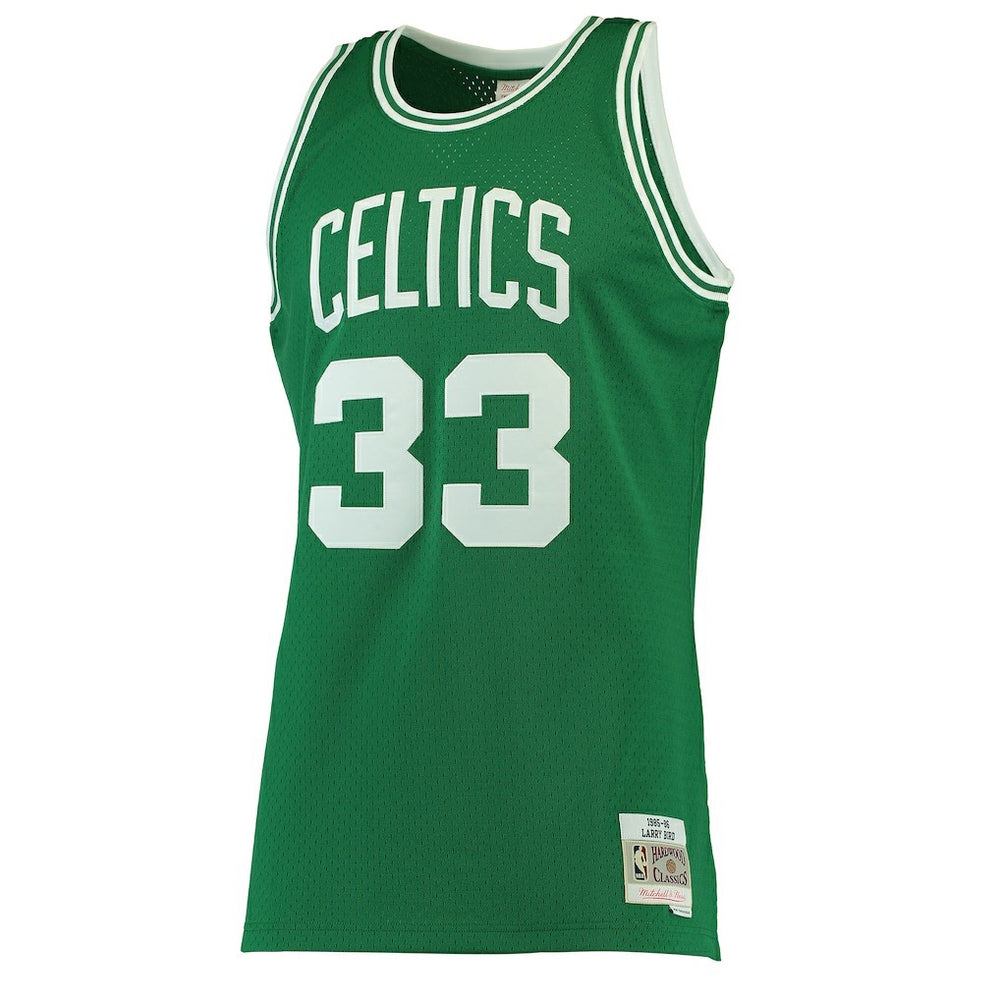 Kelly Green Larry Bird Boston Celtics Hardwood Classics Swingman Jersey | NBA