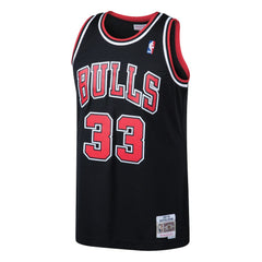Black Scottie Pippen Chicago Bulls 1997/98 Hardwood Classics Swingman Jersey sale | NBA