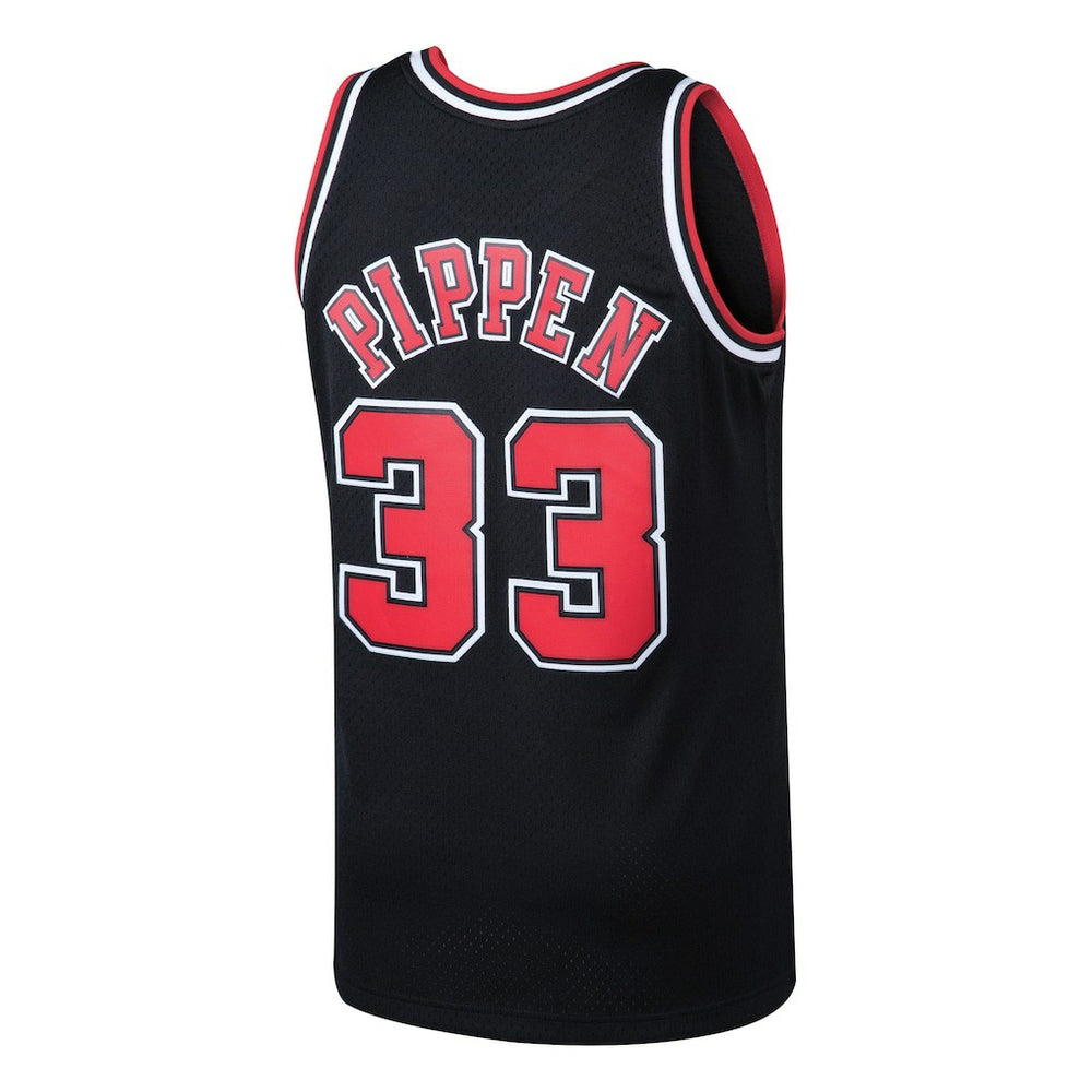 Black Scottie Pippen Chicago Bulls 1997/98 Hardwood Classics Swingman Jersey sale | NBA