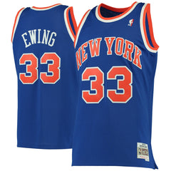Blue Patrick Ewing New York Knicks 1991/92 Hardwood Classics Swingman Jersey | NBA