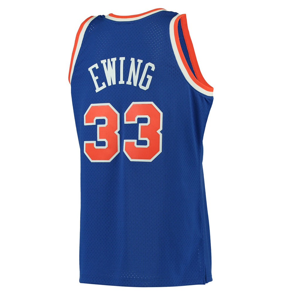 Blue Patrick Ewing New York Knicks 1991/92 Hardwood Classics Swingman Jersey | NBA