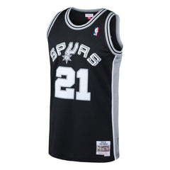 Black Tim Duncan San Antonio Spurs 1998/99 Hardwood Classics Swingman Jersey | NBA
