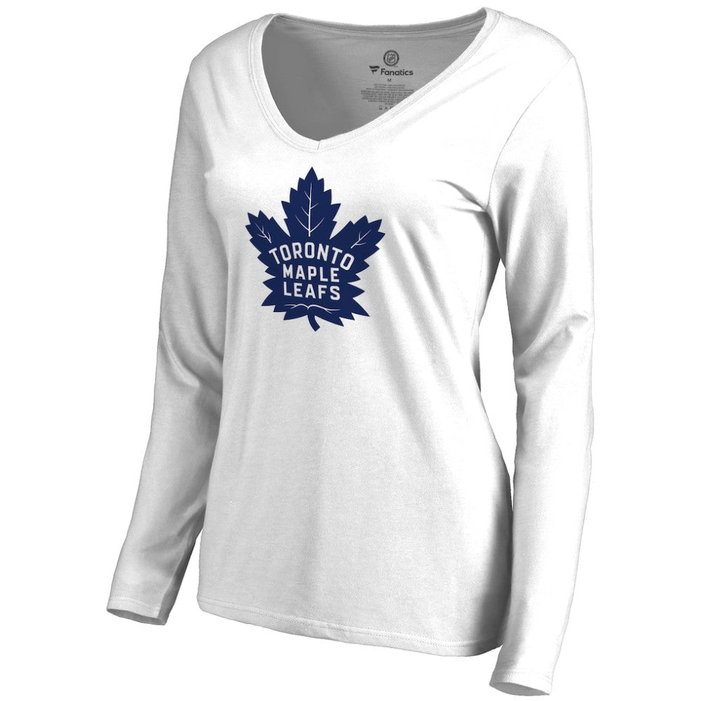 Toronto Maple Leafs Women's Primary Logo Long Sleeve T-Shirt -  NHL T-shirts