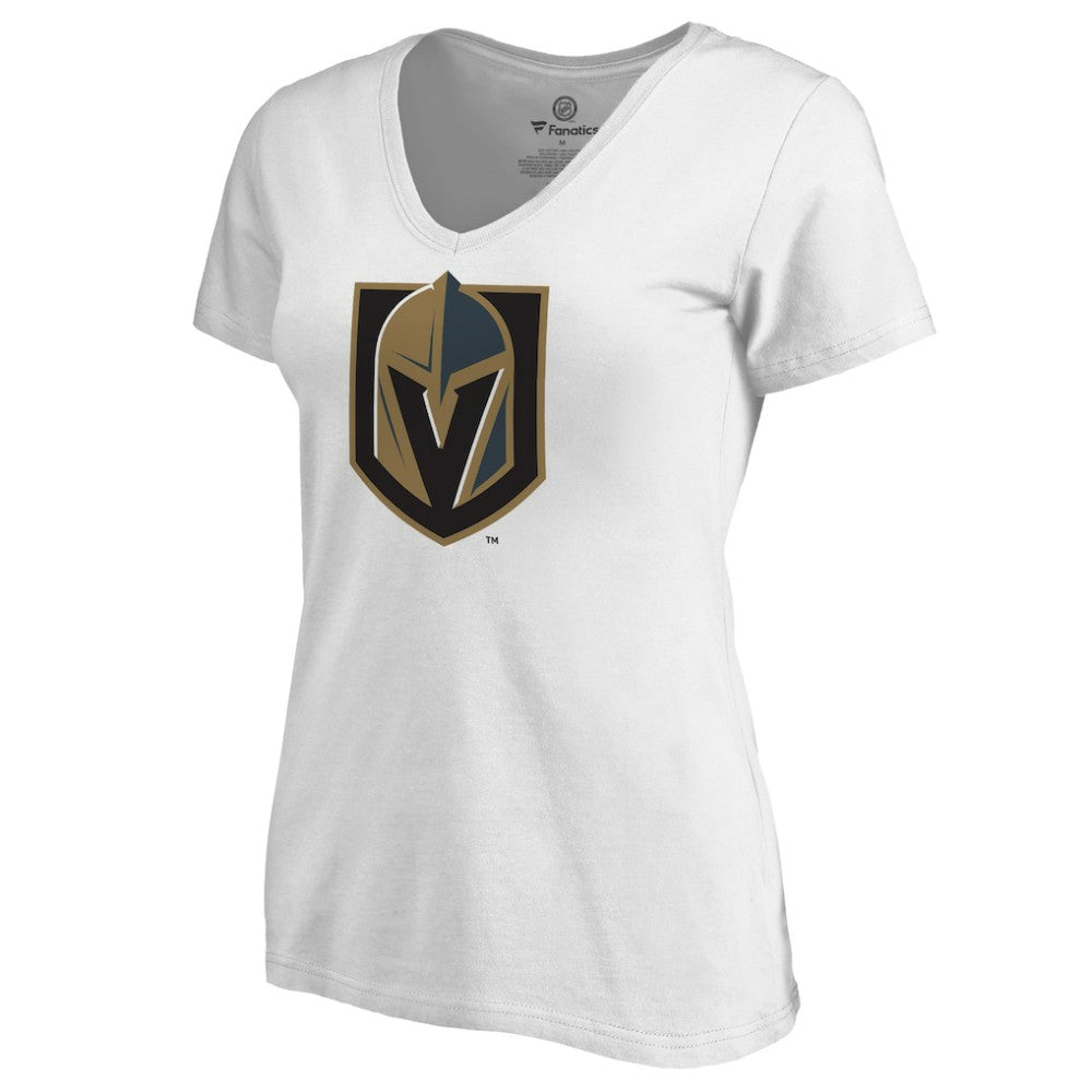 Vegas Golden Knights Women's Alternate Primary Logo V-Neck T-Shirt -  NHL T-shirts