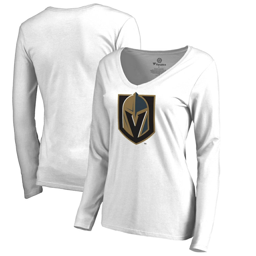 Vegas Golden Knights Women's Primary Team Logo Long Sleeve T-Shirt -  NHL T-shirts