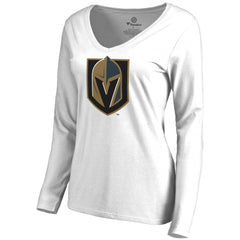Vegas Golden Knights Women's Primary Team Logo Long Sleeve T-Shirt -  NHL T-shirts