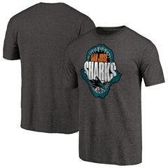 San Jose Sharks Hometown Collection Chomp Tri-Blend T-Shirt -  NHL T-shirts