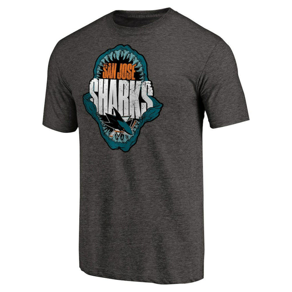 San Jose Sharks Hometown Collection Chomp Tri-Blend T-Shirt -  NHL T-shirts