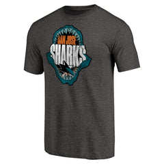 San Jose Sharks Hometown Collection Chomp Tri-Blend T-Shirt -  NHL T-shirts