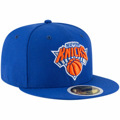 Blue New York Knicks Youth Team Color 59FIFTY Fitted Hat | NBA