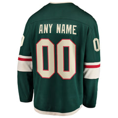 Minnesota Wild Fanatics Home Breakaway Custom Jersey -  NHL Jerseys