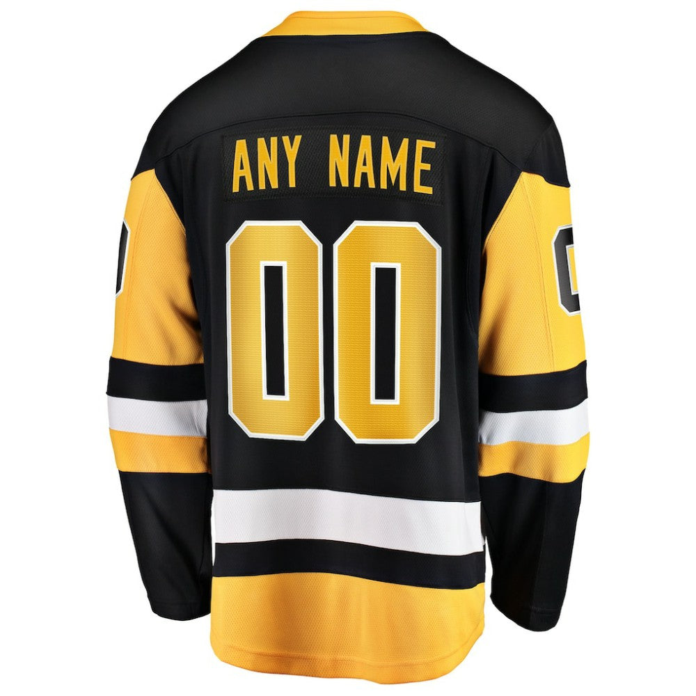 Pittsburgh Penguins Fanatics Home Breakaway Custom Jersey -  NHL Jerseys