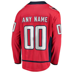 Washington Capitals Fanatics Home Breakaway Custom Jersey -  NHL Jerseys