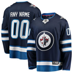 Winnipeg Jets Fanatics Home Breakaway Custom Jersey -  NHL Jerseys