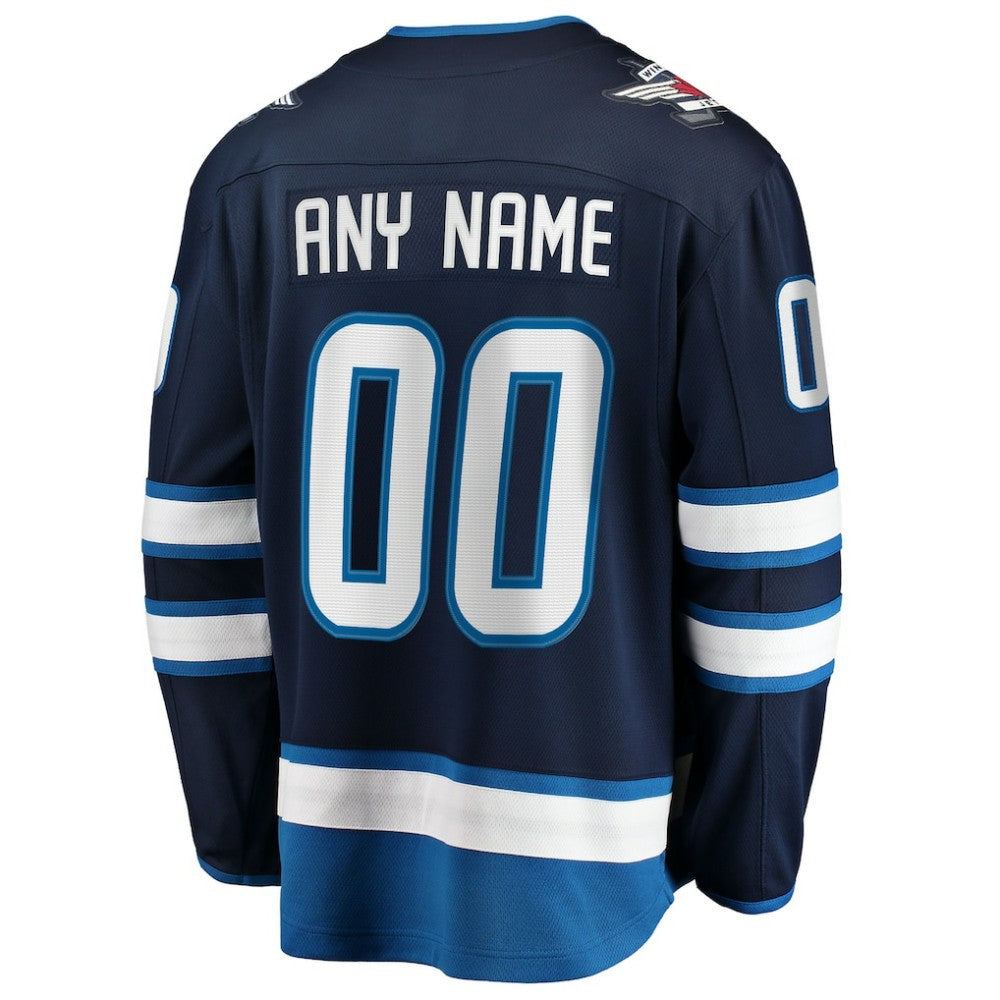 Winnipeg Jets Fanatics Home Breakaway Custom Jersey -  NHL Jerseys