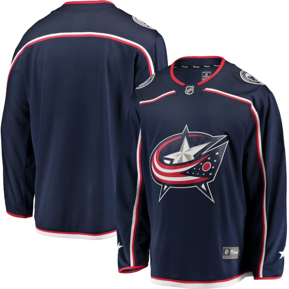 Columbus Blue Jackets Fanatics Breakaway Home Jersey -  NHL Jerseys
