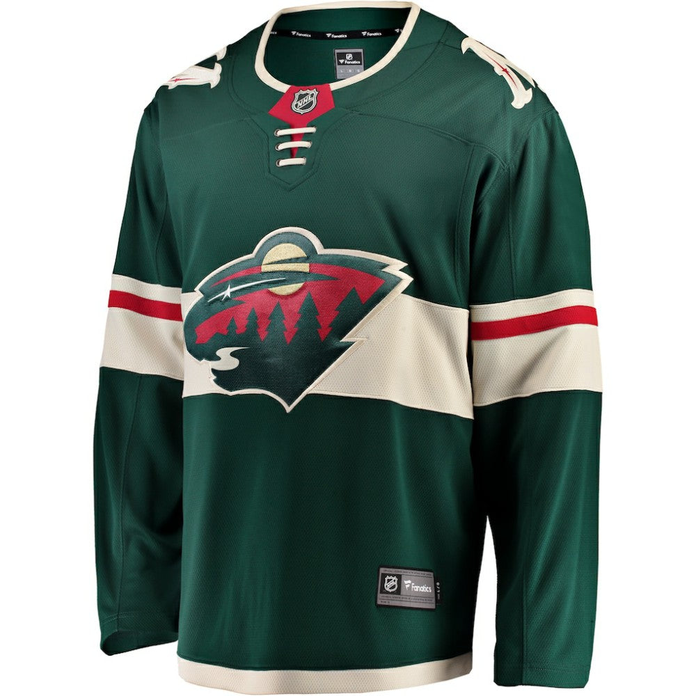 Minnesota Wild Fanatics Breakaway Home Jersey -  NHL Jerseys