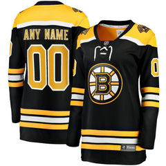 Boston Bruins Fanatics Women's Home Breakaway Custom Jersey -  NHL Jerseys