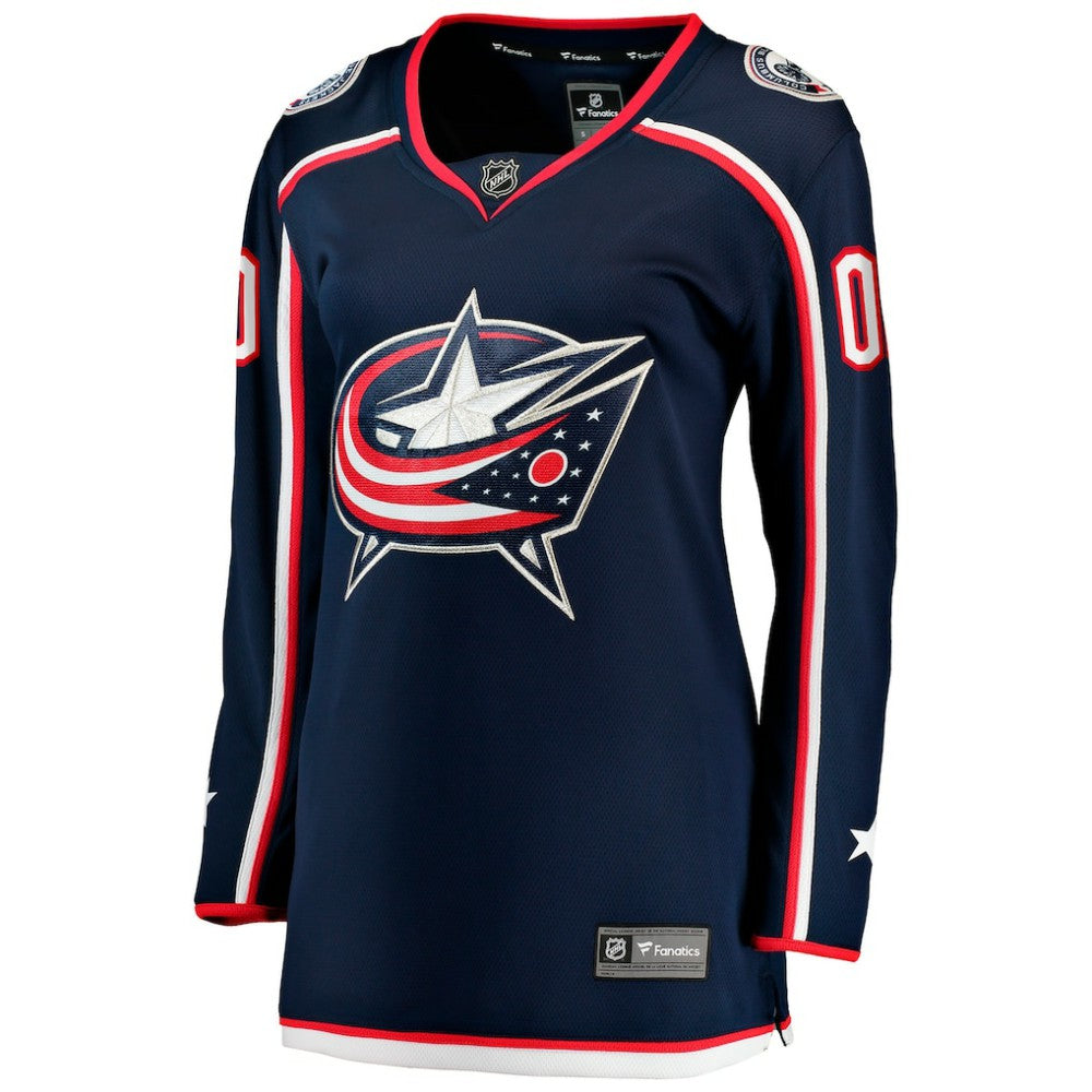 Columbus Blue Jackets Fanatics Women's Home Breakaway Custom Jersey -  NHL Jerseys