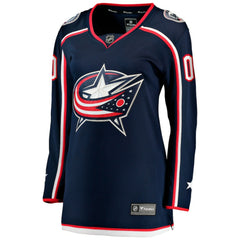 Columbus Blue Jackets Fanatics Women's Home Breakaway Custom Jersey -  NHL Jerseys