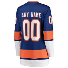 New York Islanders Fanatics Women's Home Breakaway Custom Jersey -  NHL Jerseys