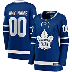 Toronto Maple Leafs Fanatics Women's Home Breakaway Custom Jersey -  NHL Jerseys