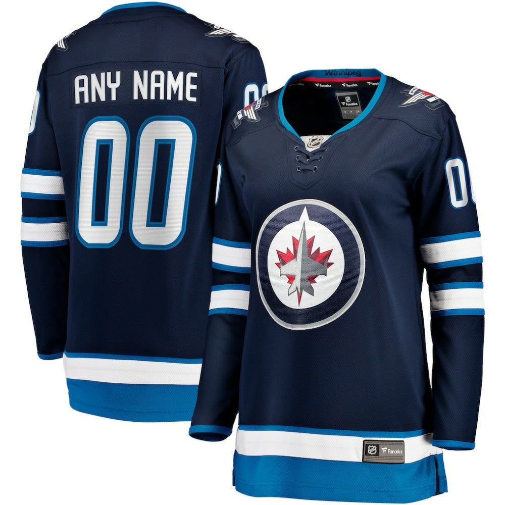 Winnipeg Jets Fanatics Women's Home Breakaway Custom Jersey -  NHL Jerseys