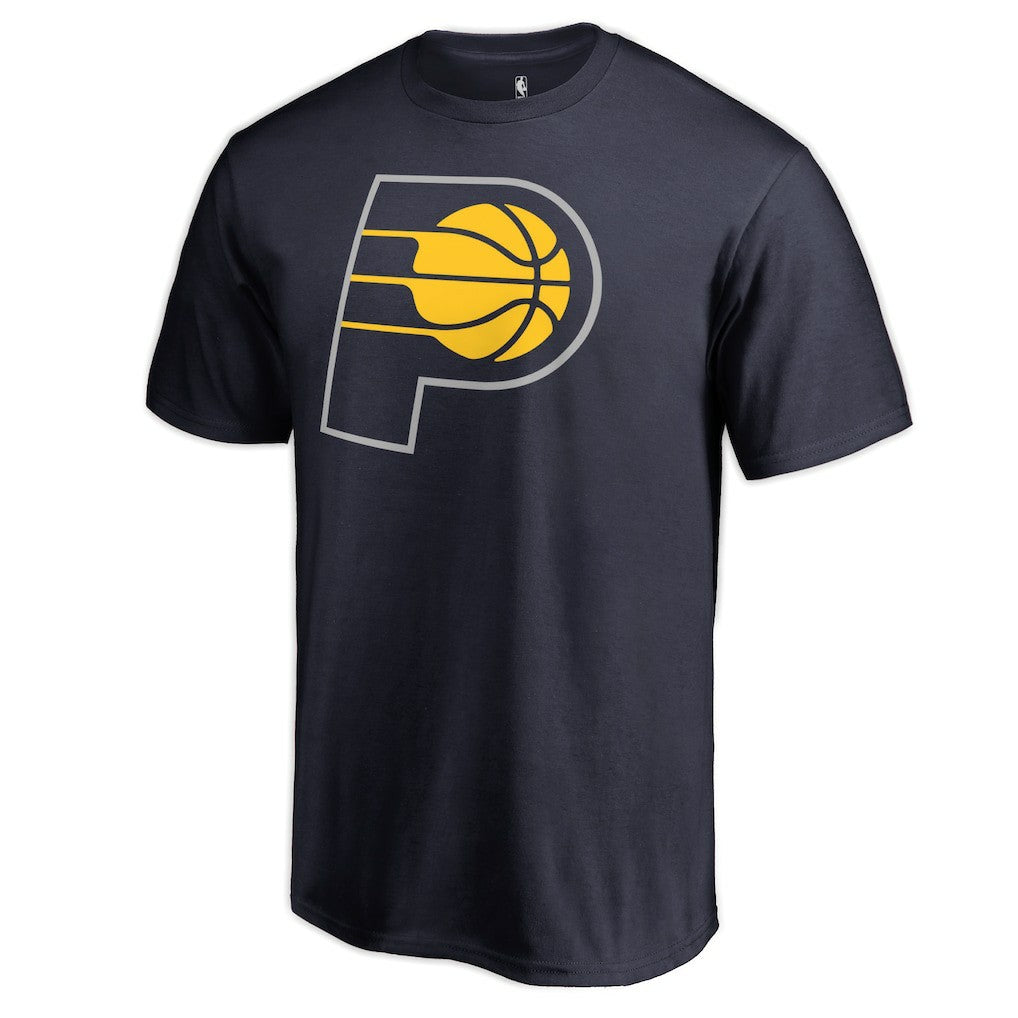 Navy Indiana Pacers Primary Logo T-Shirt | NBA