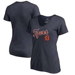 Detroit Tigers Women's Team Lockup T-Shirt - MLB T-shirts