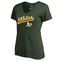 Athletics Women's Team Lockup T-Shirt - MLB T-shirts