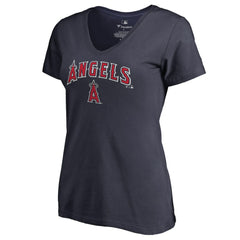 Los Angeles Angels Women's Team Lockup T-Shirt - MLB T-shirts