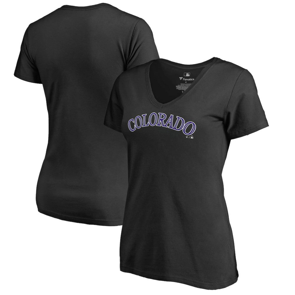 Colorado Rockies Women's Team Wordmark T-Shirt - MLB T-shirts