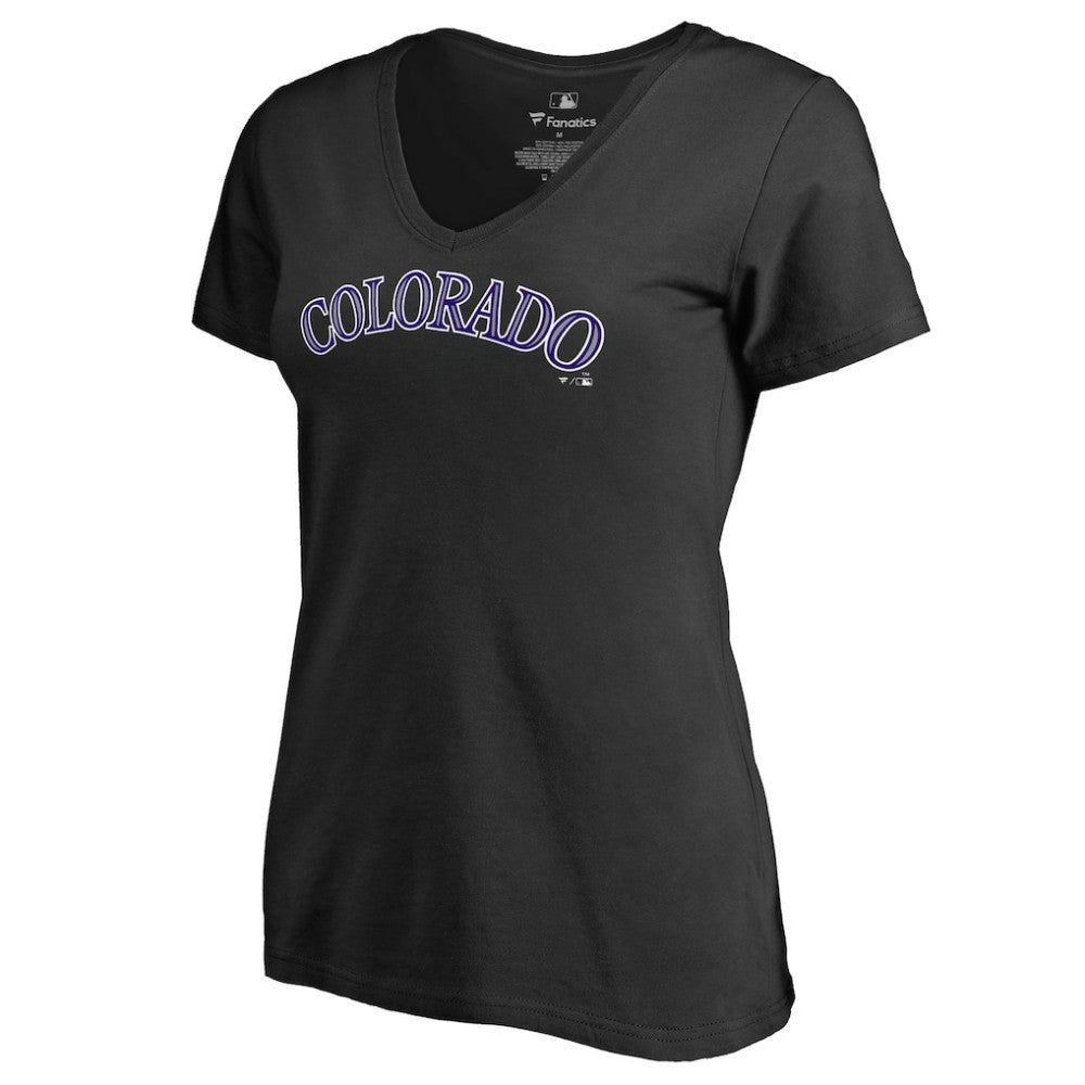 Colorado Rockies Women's Team Wordmark T-Shirt - MLB T-shirts
