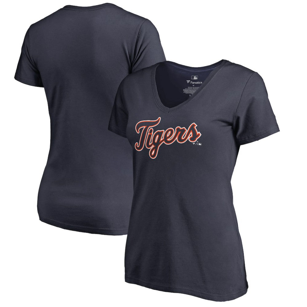 Detroit Tigers Women's Team Wordmark T-Shirt - MLB T-shirts