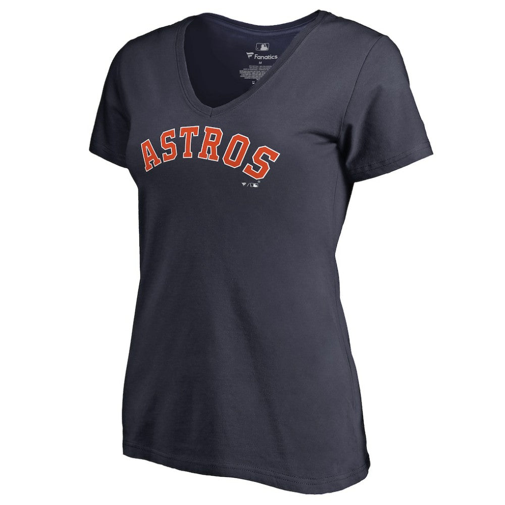 Houston Astros Women's Team Wordmark T-Shirt - MLB T-shirts