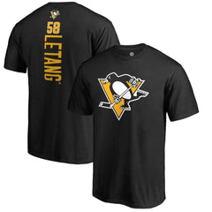 Kris Letang Pittsburgh Penguins Backer T-Shirt -  NHL T-shirts