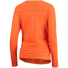 Denver Broncos Touch Women's Maternity Yardline Tri-Blend Top | NFL US