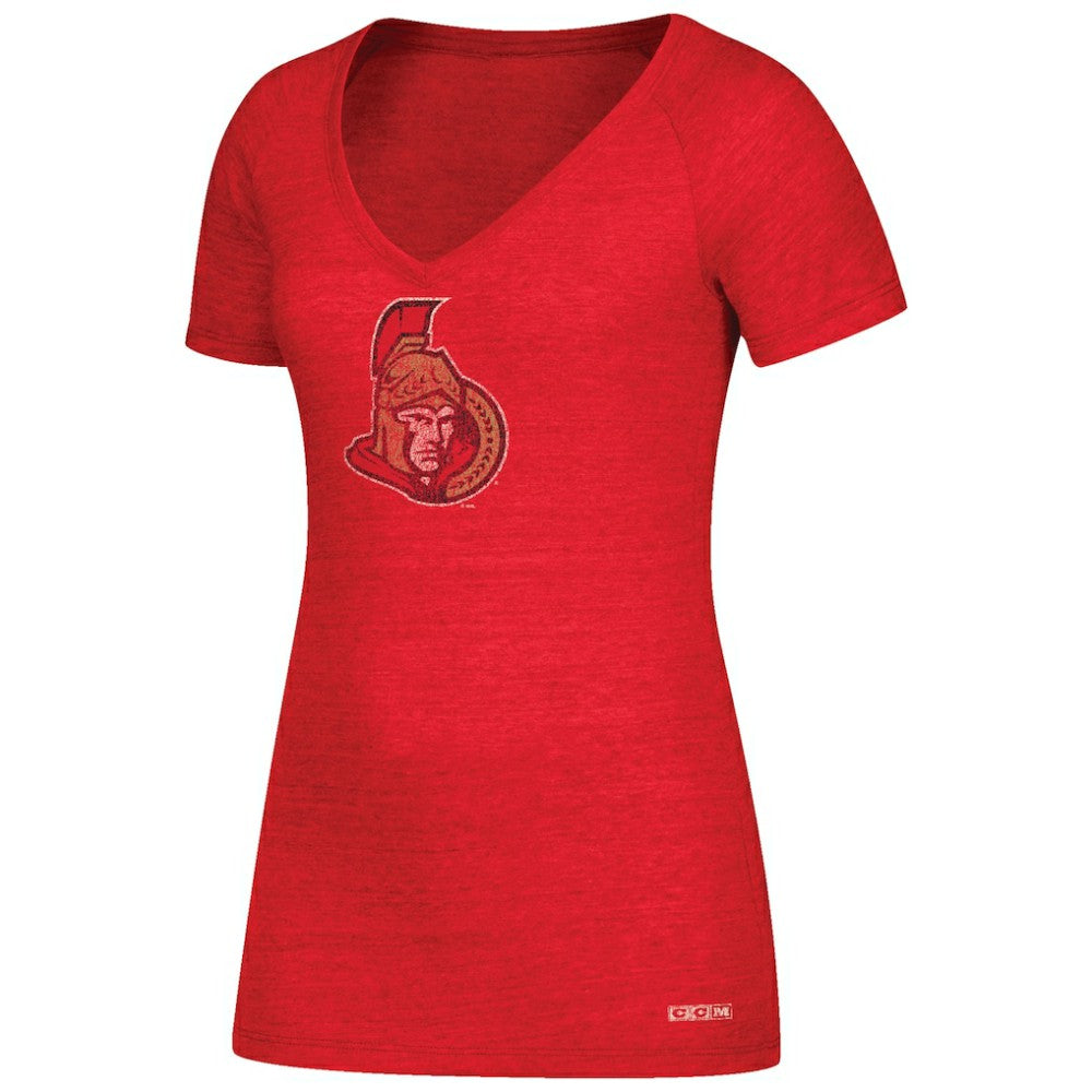 Derick Brassard Ottawa Senators CCM Women's Name & Number V-Neck T-Shirt -  NHL T-shirts