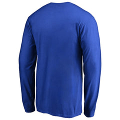 Royal Detroit Pistons Primary Logo 2 Long Sleeve T-Shirt sale | NBA