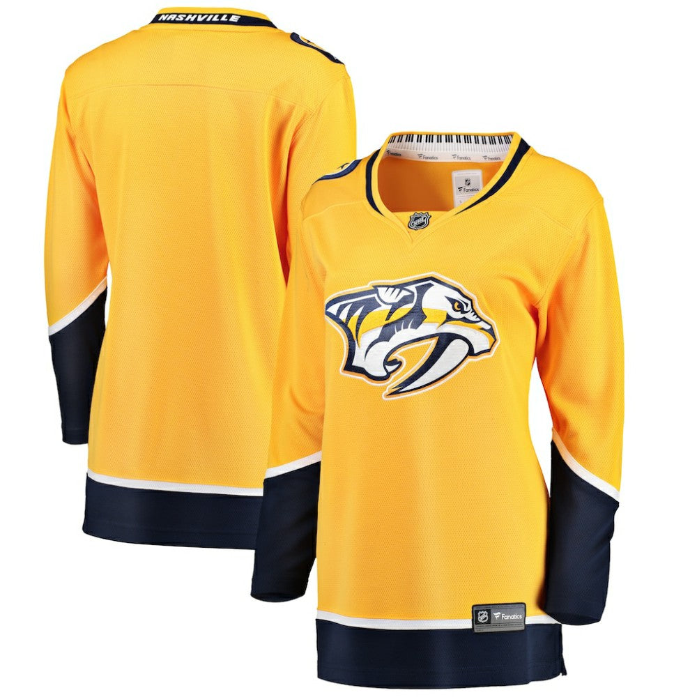 Nashville Predators Fanatics Women's Home Breakaway Jersey -  NHL Jerseys