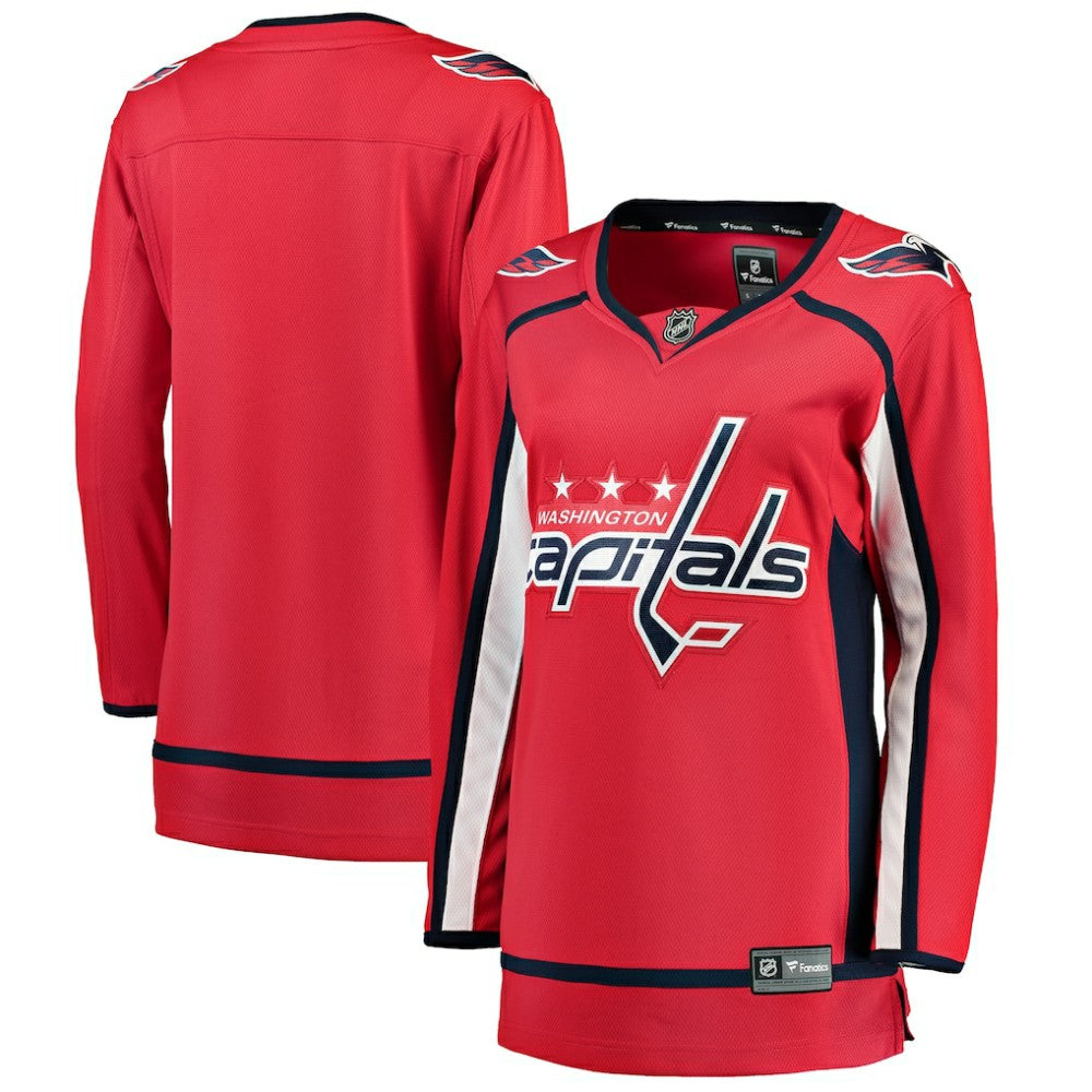 Washington Capitals Fanatics Women's Home Breakaway Jersey -  NHL Jerseys