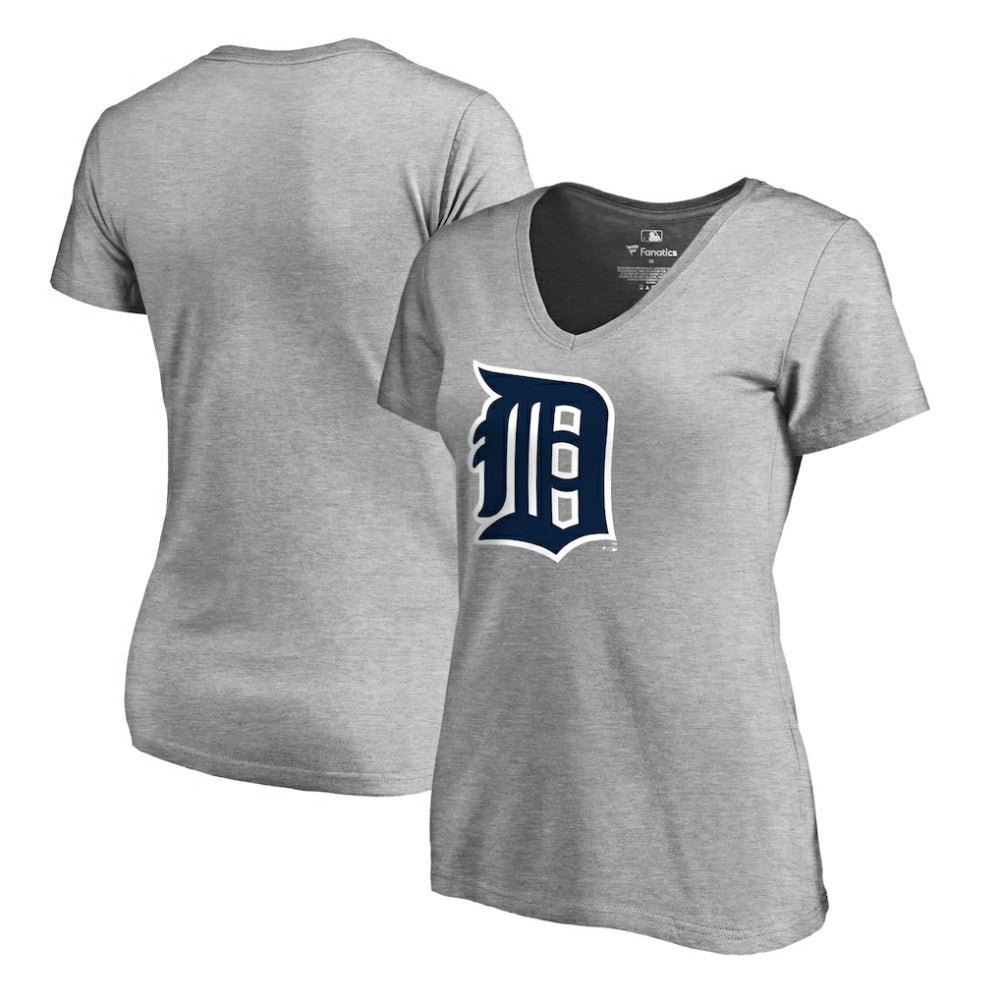 Detroit Tigers Women's Forbes V-Neck T-Shirt - MLB T-shirts