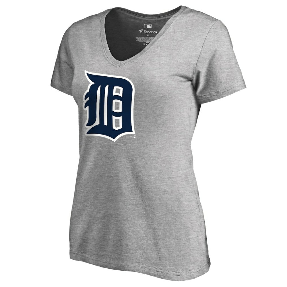 Detroit Tigers Women's Forbes V-Neck T-Shirt - MLB T-shirts